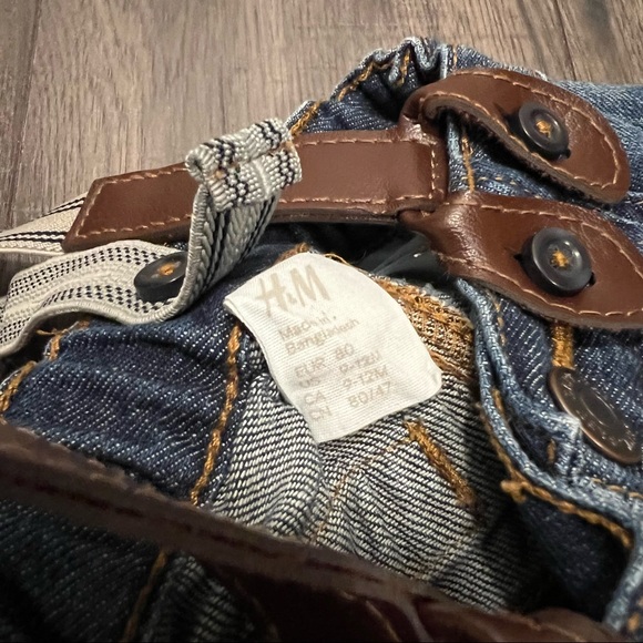 H&M Jeans with Suspenders - Picture 4 of 5